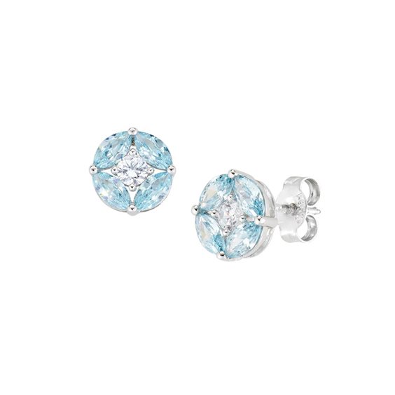 Orecchini Amen Donna Aura in Argento Zircone EKABACZ - EKABACZ